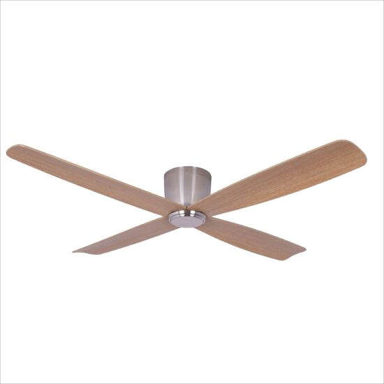 Anti Dust Plywood Ceiling Fan with Remote Control (Teak Color)