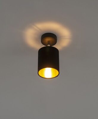 Lucid Adjustable Black Surface Spotlig