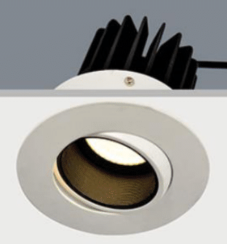 Spot Gaze Pro Ceiling Recessed Spot Light (White)