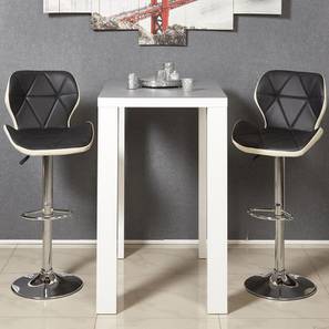 Opaque Ms Chrome Metal Bar Stool In Finish