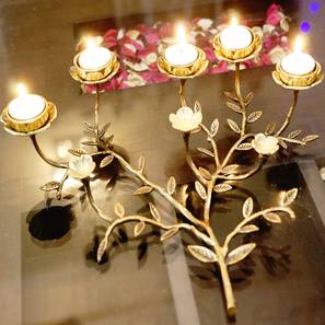 Gold Metal Tealight Holders